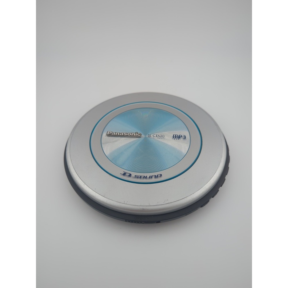 Panasonic SL-CT520 Portable MP3 CD Player ‎ Tested working Vintage